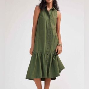 Anthropologie Maeve Paola Shirtdress